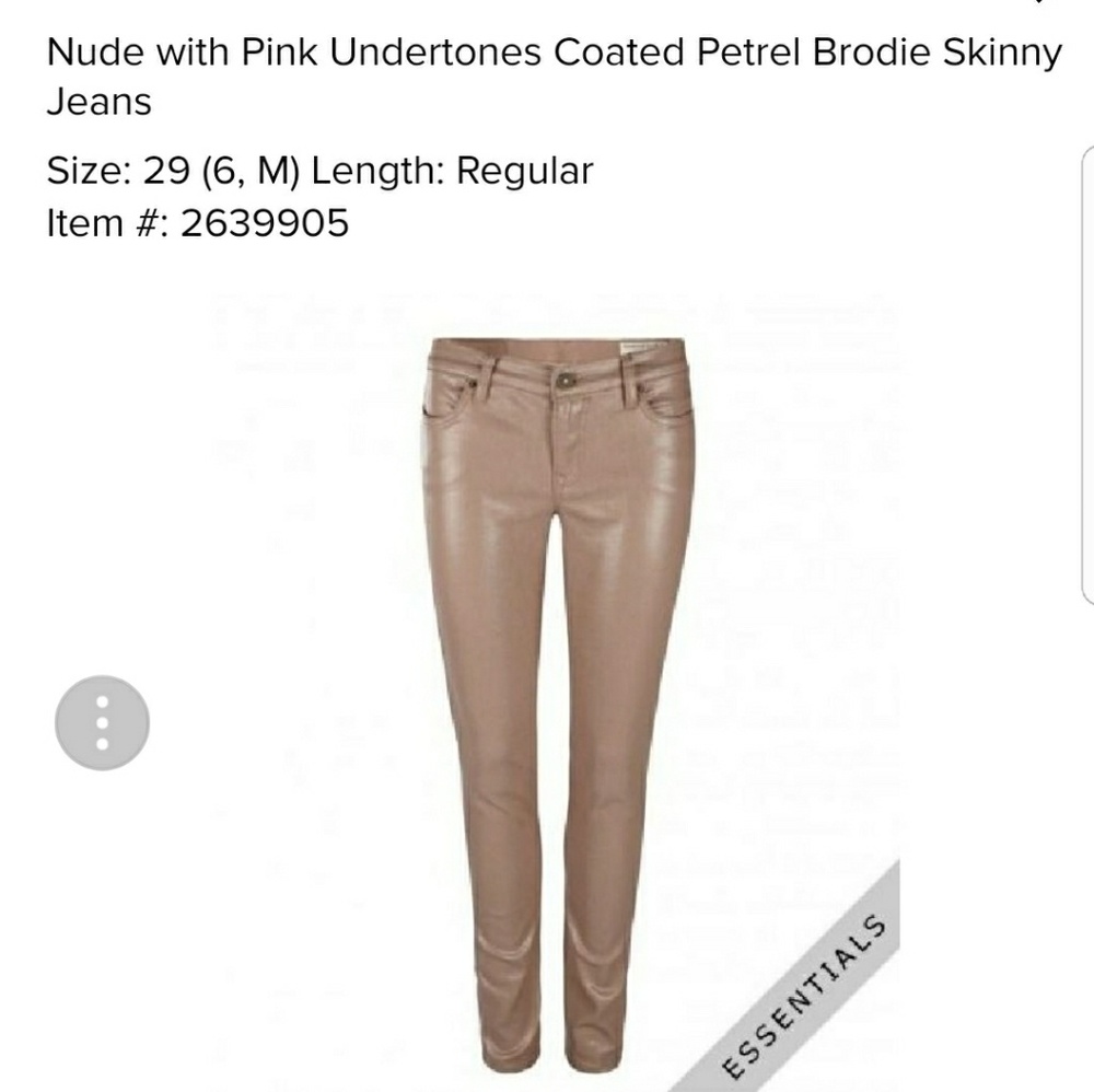 allsaints skinny coated jeans brodie